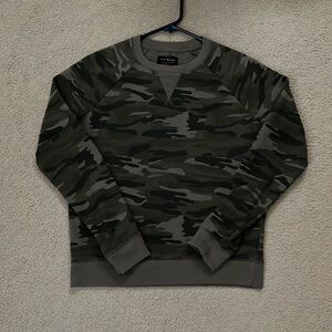 Lucky Brand Camoflauge Long Sleeve Top PXS
